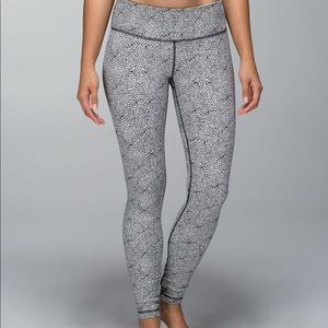 Lululemon Wunder Under Pant - Plush Petal Coal